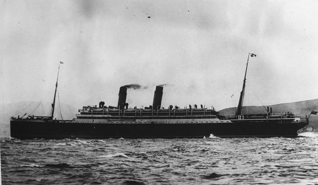 RMS Empress of Ireland, photograph by Agence Rol